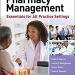 Pharmacy Management Essentials for All Practice Settings 5th Edition