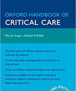 Oxford Handbook of Critical Care 3rd Edition