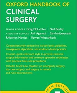 Oxford Handbook of Clinical Surgery 5th Edition