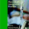 Manual of Anesthesia Practice