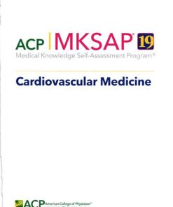 MKSAP 19 Medical Knowledge Self Assessment Program Cardiovascular Medicine