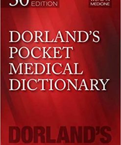 Dorlands Pocket Medical Dictionary 30th Ed