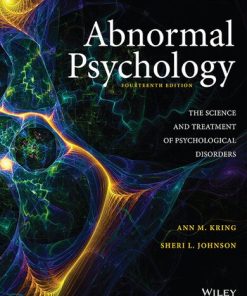 Abnormal Psychology The Science And Treatment Of Psychological Disorders