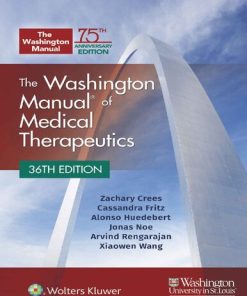 Washington Manual of Medical Therapeutics 36th Ed
