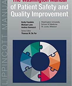 Washington Manual of Patient Safety and Quality Improvement