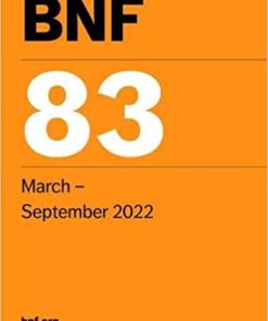 BNF 83 British National Formulary March 2022 Original Edition