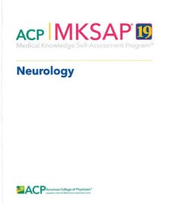 MKSAP 19 Medical Knowledge Self Assessment Program Neurology