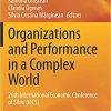 Organizations and Performance in a Complex World 26th International Economic Conference of Sibiu IECS