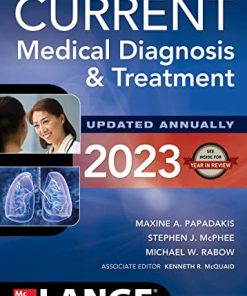 CURRENT Medical Diagnosis and Treatment 2023 62nd Edition Irani Edition