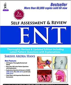 Self Assessment and Review ENT 7th Edition By Sakshi Arora Hans