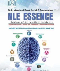Gold Standard Book For Nle Preparation NLE ESSENCE By Dr Asif Ali Khan ( 2 Volume Set )