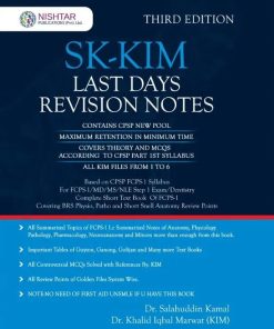 SK First Aid and KIM Last Days Revision Notes for FCPS 1