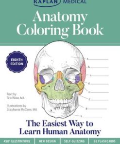 Anatomy Coloring Book (Kaplan Test Prep) 8th Edition