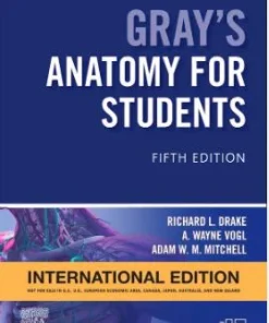 Gray'S Anatomy For Students International Edition Drake, Richard L. (Director Of Anatomy, Professor Of Surgery, Cleveland Clinic Lerner College Of Med
