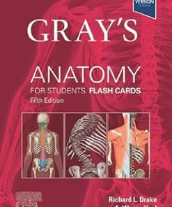 Gray's Anatomy for Students Flash Cards