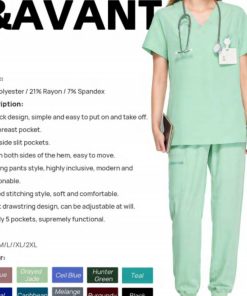 Hospital Uniform Frosted Nurse Hospital