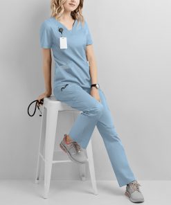 Operating Room Short Sleeved Nurse Uniform Suit Nurse Surgeon