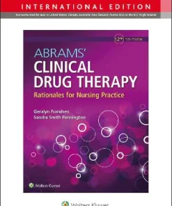 Abrams' Clinical Drug Therapy 12th Edition