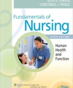 Craven Fundamentals of Nursing Human Health and Function 6th Edition