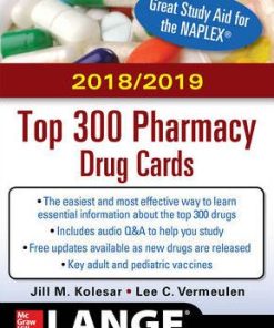 McGraw Hill's Top 300 Pharmacy Drug Cards 4th Edition