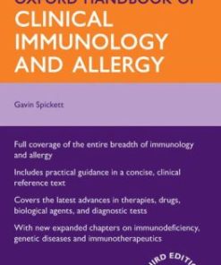 Oxford Handbook of Clinical Immunology and Allergy 3rd Edition