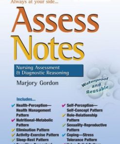 Assess Notes Assessment and Diagnostic Reasoning
