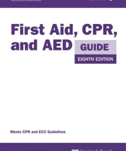 First Aid CPR and AED Guide 8th Edition