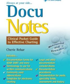 DocuNotes Clinical Pocket Guide to Effective Charting
