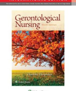 Gerontological Nursing 9th Edition