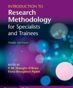 Introduction to Research Methodology for Specialists and Trainees 3rd Edition