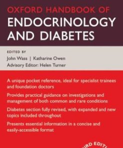 Oxford Handbook of Endocrinology and Diabetes 3rd Edition