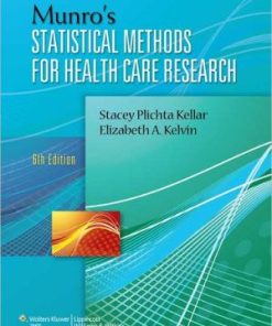 Munro's Statistical Methods for Health Care Research Revised Reprint 6th Edition