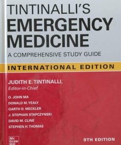 Tintinalli's Emergency Medicine A Comprehensive Study Guide 9th Edition