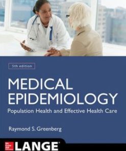 Medical Epidemiology Population Health and Effective Health Care 5th Edition