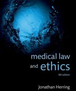 Medical Law and Ethics Eight Edition