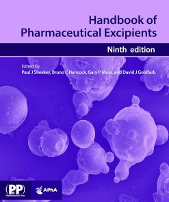 Handbook of Pharmaceutical Excipients 9th Edition