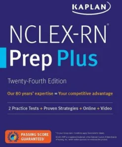 NCLEX RN Prep Plus 24th Edition