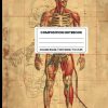 Composition Notebook College Ruled Vintage Human Anatomy Skeleton Medical Illustration