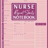 Nurse Report Sheet SBAR Notebook for ICU & General Nursing Suitable For Both Day & Night Shifts