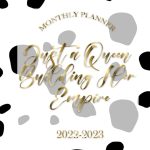 Monthly Planner Just a Queen Building Her Empire