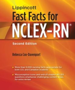 Lippincott Fast Facts for NCLEX RN 2nd Edition