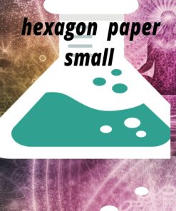 hexagon paper small size 200 pages