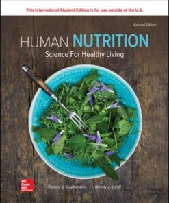 ISE Human Nutrition Science for Healthy Living 2nd Edition