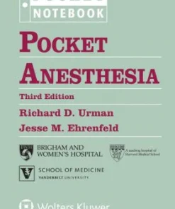 Pocket Anesthesia (Pocket Notebook 3rd Edition