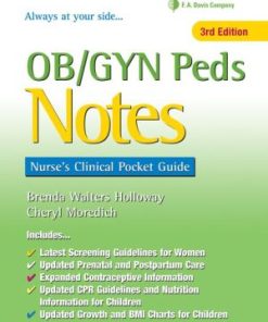 OB GYN Peds Notes Nurse's Clinical Pocket Guide 3rd Edition