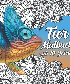 Tiermalbuch ab 10 Jahren