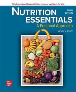ISE Nutrition Essentials A Personal Approach 3rd Edition