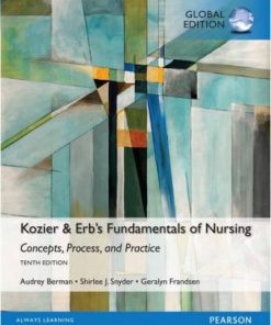 Kozier & Erb's Fundamentals of Nursing Global Edition 10th Edition