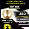 Pccn study guide Certification Review Book 2 Mock Exams and 250 Practice questions for Progressive Care Certified Nurse exam