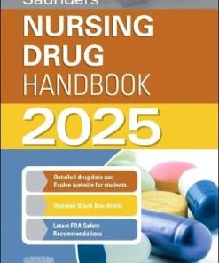 Saunders Nursing Drug Handbook 1st Edition